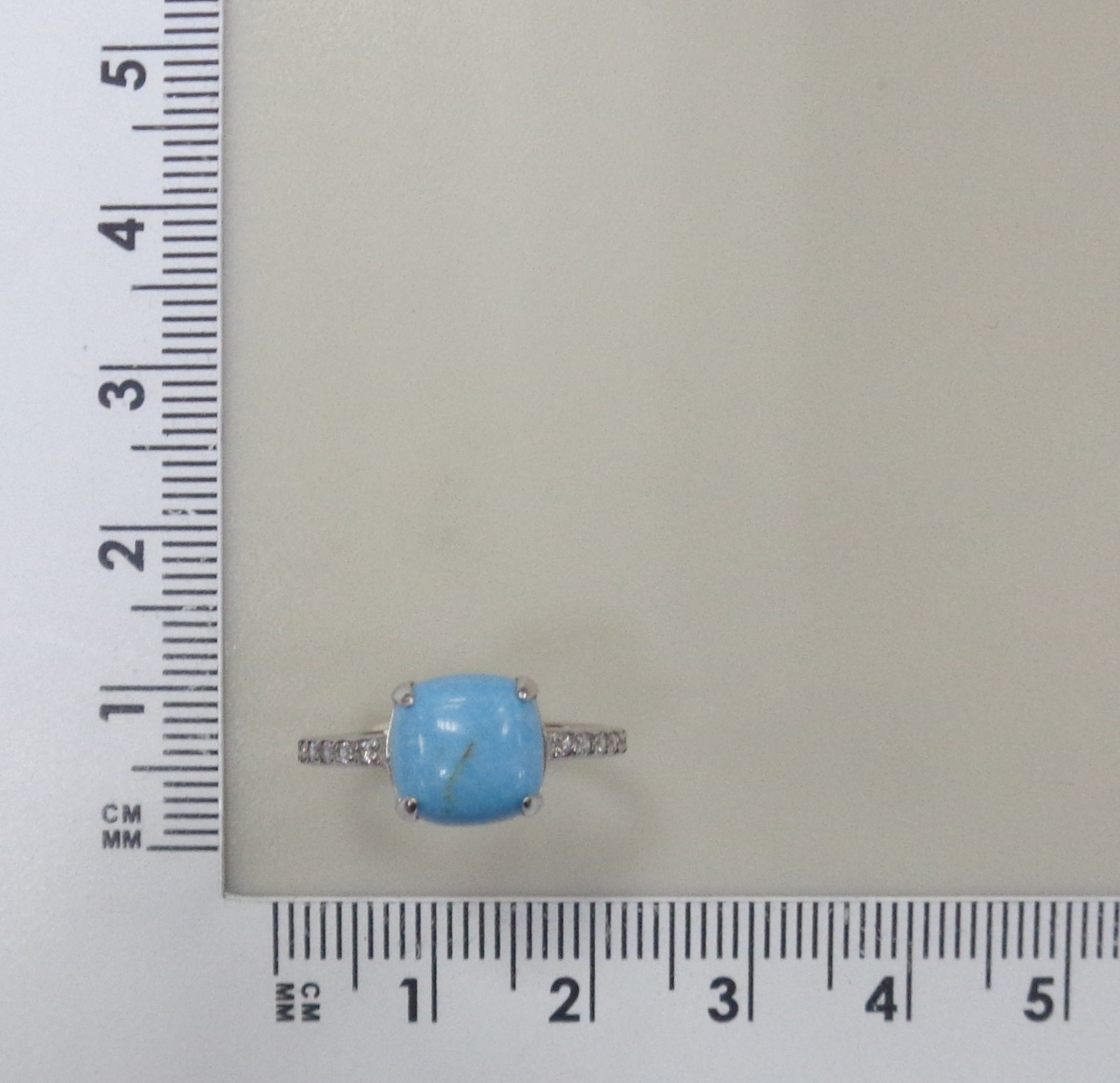 Серебряное кольцо с бирюзой